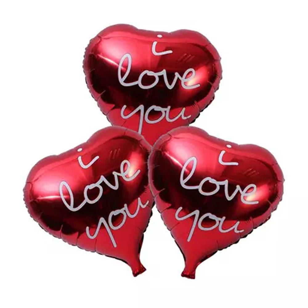 Karwa Chauth- 14 Oct - I Love You Foil Balloons