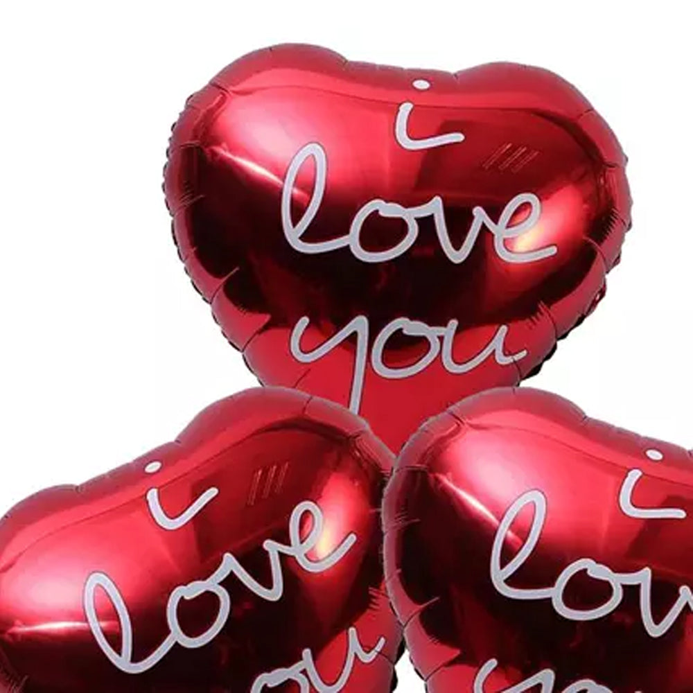 Karwa Chauth- 14 Oct - I Love You Foil Balloons
