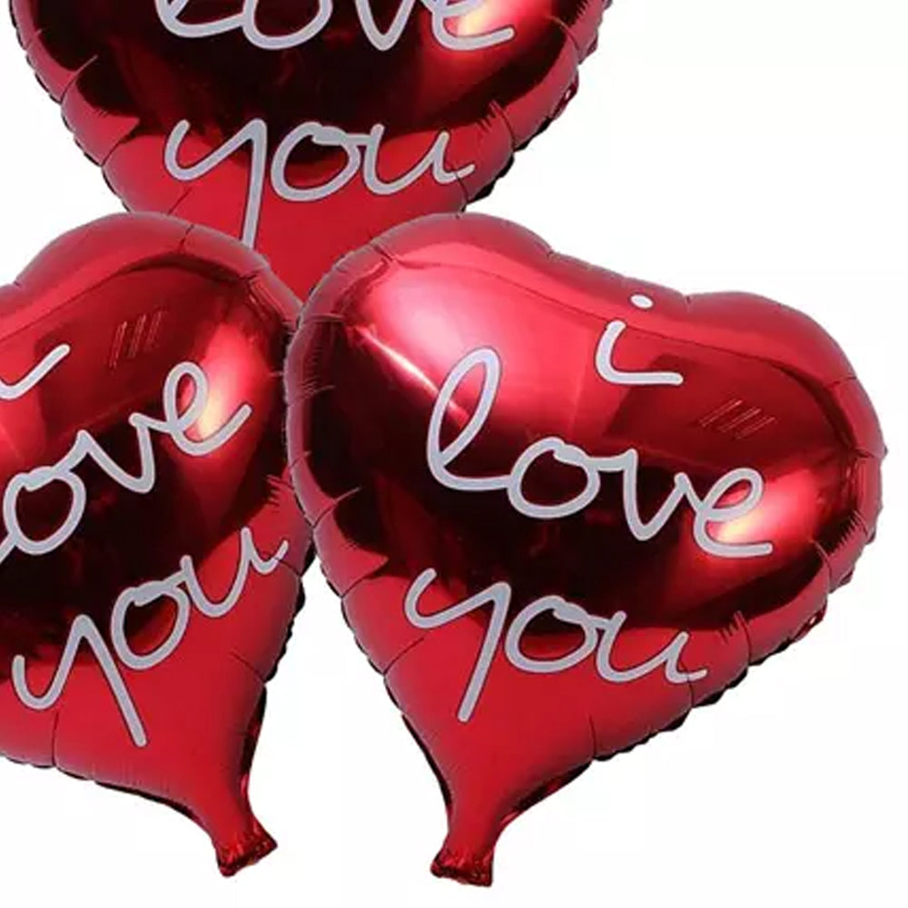 Karwa Chauth- 14 Oct - I Love You Foil Balloons