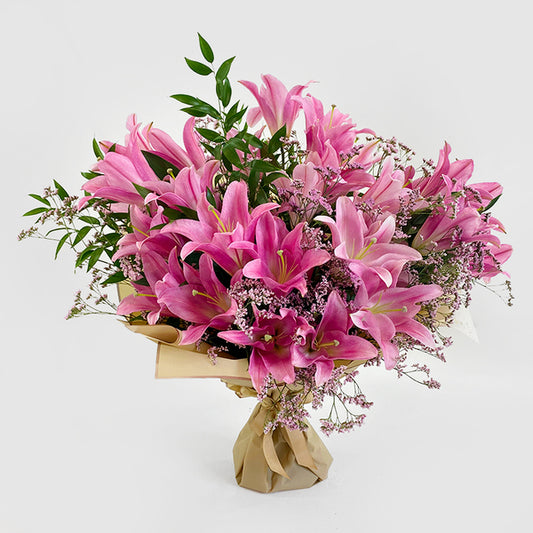 Pink Butterflies Bouquet