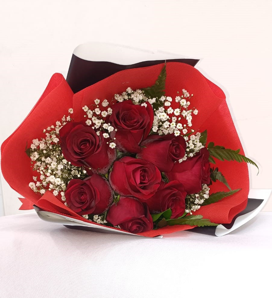 Bunch of Beautiful Red Rose