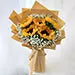Ravishing Sunflowers Beautifully Tied Bouquet