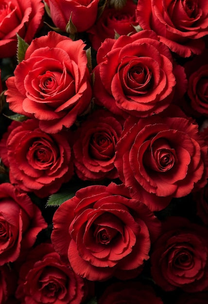 Red Button Roses (Small Roses) 1 Kg சிவப்பு ரோஜா