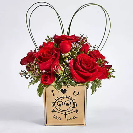 Karwa Chauth- 14 Oct - Love U This Much Rose