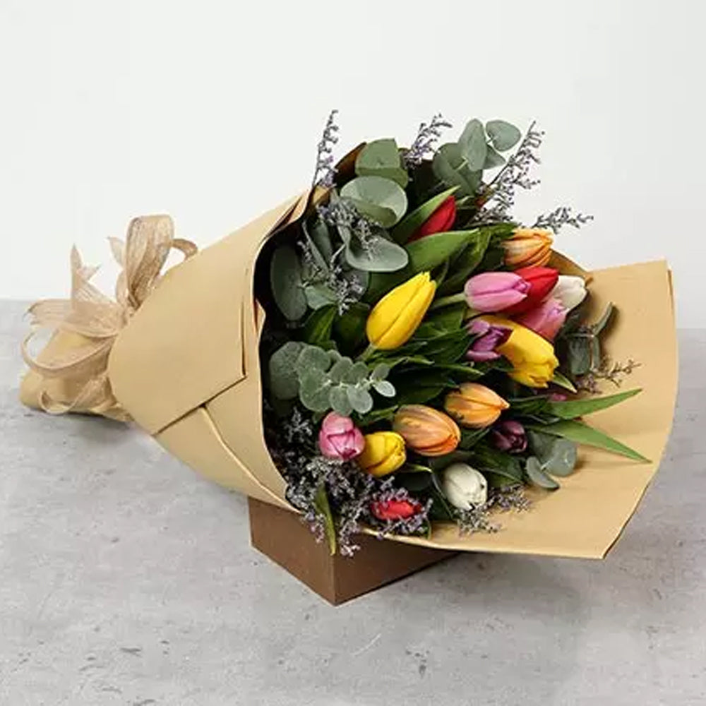 Eid Al Adha - Beautiful Tulips Bouquet