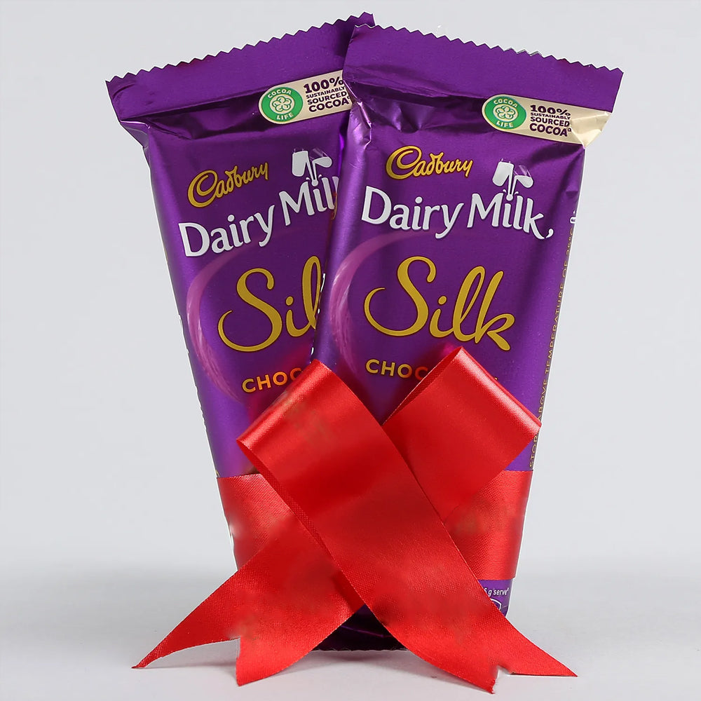 Mother's Day - White Pothos Plant & Dairy Milk Silk Combo